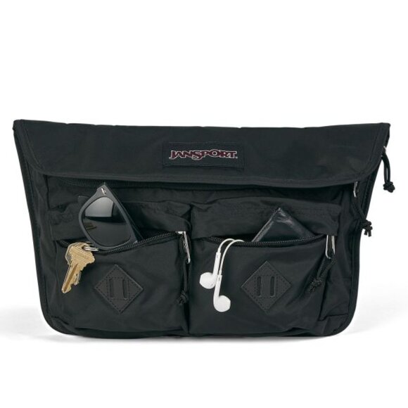 Jansport LARIMER CROSSBODY BAG Black Worn Once - Picture 3 of 8